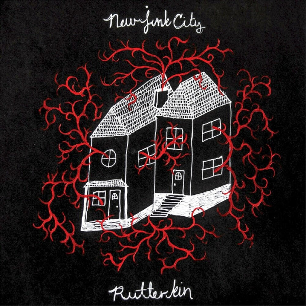 the album cover for New Junk City & Rutterkin - New Junk City / Rutterkin Split 10 Inch