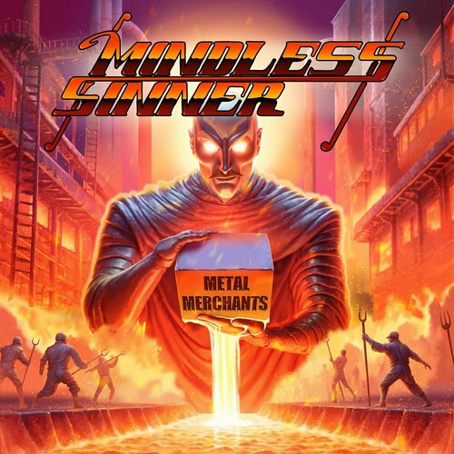 Mindless Sinner - Metal Merchants - Orange - Vinyl Record