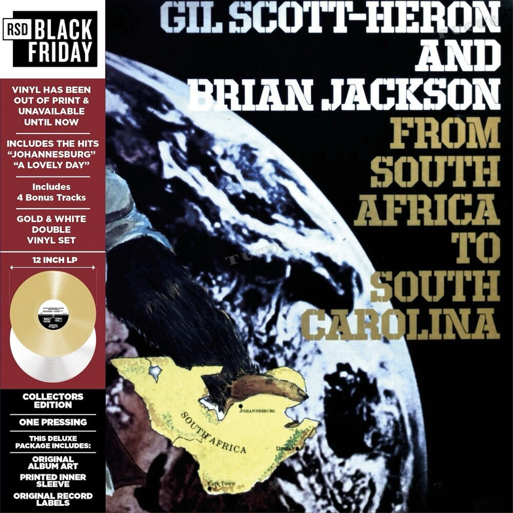 Scott-Gil Heron  / Jackson,Brian - From South Africa To South Carolina (Rsd) [Colored Vinyl] [RSD Black Friday 2024] Vinyl Record