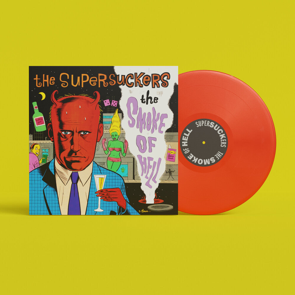 Supersuckers - Smoke Of Hell [Colored Vinyl] (Red) [Reissue] Vinyl Record