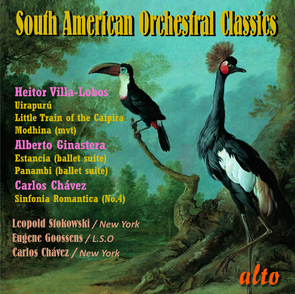 the album cover for Stadium Symphony Orchestra Of New York - South American Orchestral Gems