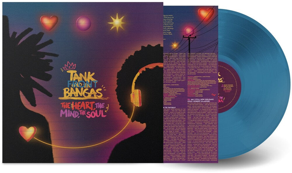 Tank and The Bangas - The Heart, The Mind, The Soul [Sea Blue LP] Vinyl Record