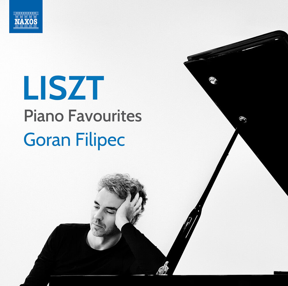 the album cover for Liszt / Filipec - Piano Favourites