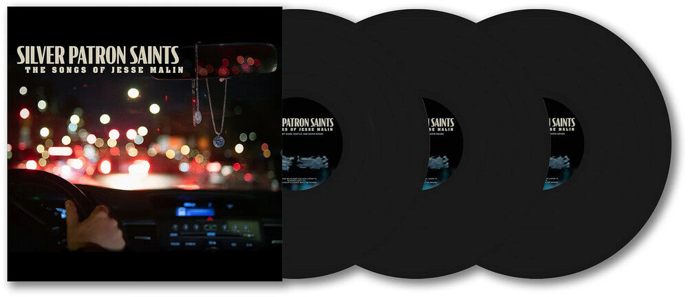 the album cover for Jesse Malin - Silver Patron Saints [3 LP ]