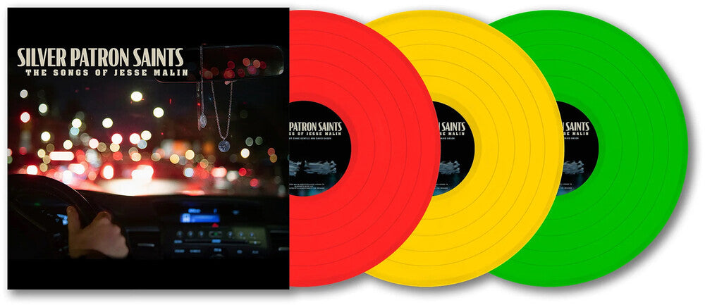 Jesse Malin - Silver Patron Saints [3 LP translucent red, yellow, green] Vinyl Record
