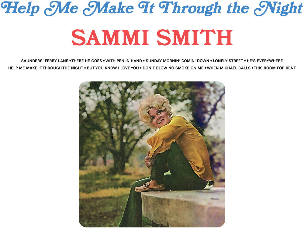 Help Me Make It Through The Night (Blue) [Colored Vinyl] Vinyl Record