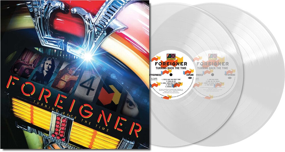 Foreigner - Turning Back The Time [Clear Vinyl] (Bme) Vinyl Record