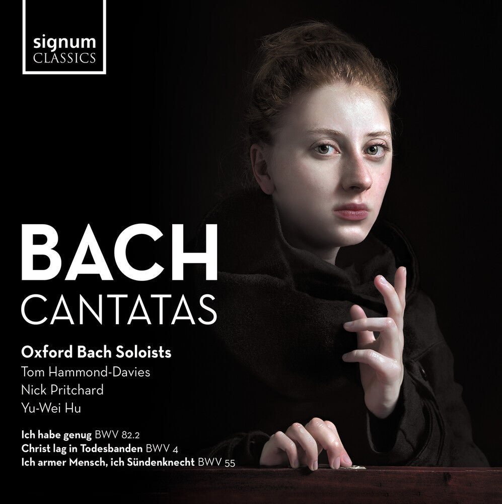 the album cover for J Bach .S. / Pritchard / Oxford Bach Soloists - Cantatas