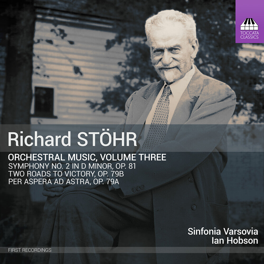 the album cover for Stohr / Sinfonia Varsovia - Stohr: Orchestral Music, Vol. 3