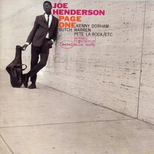 Henderson,joe - Page One - Music CD