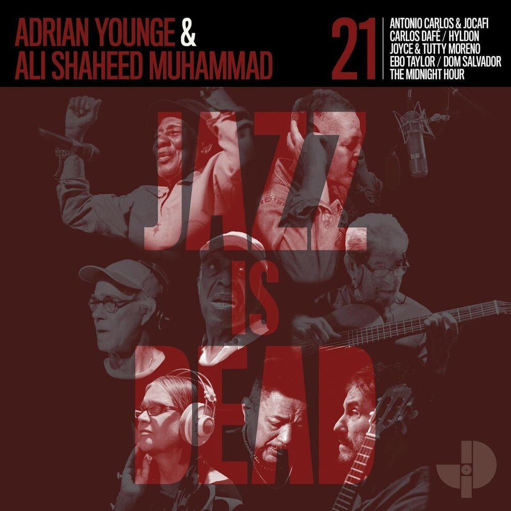 Adrian Younge, Ali Shaheed Muhammad - Jazz Is Dead 021 [Red Vinyl LP] Vinyl Record