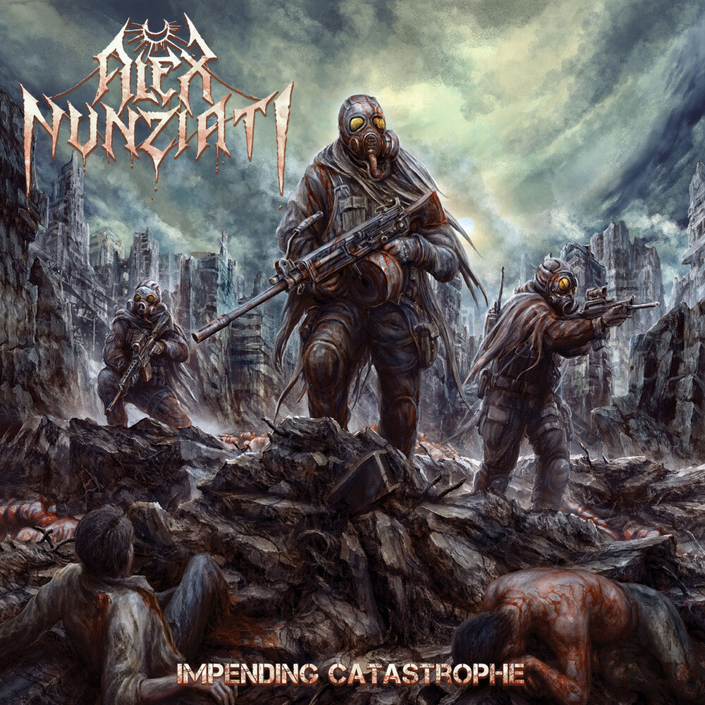 the album cover for Alex Nunziati - Impending Catastrophe