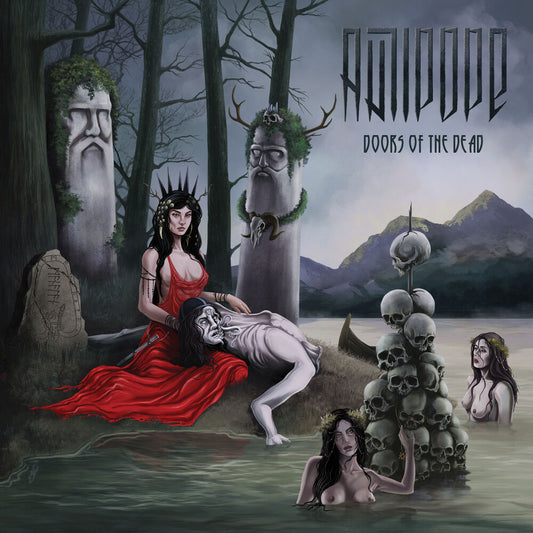 the album cover for Antipope - Doors Of The Dead