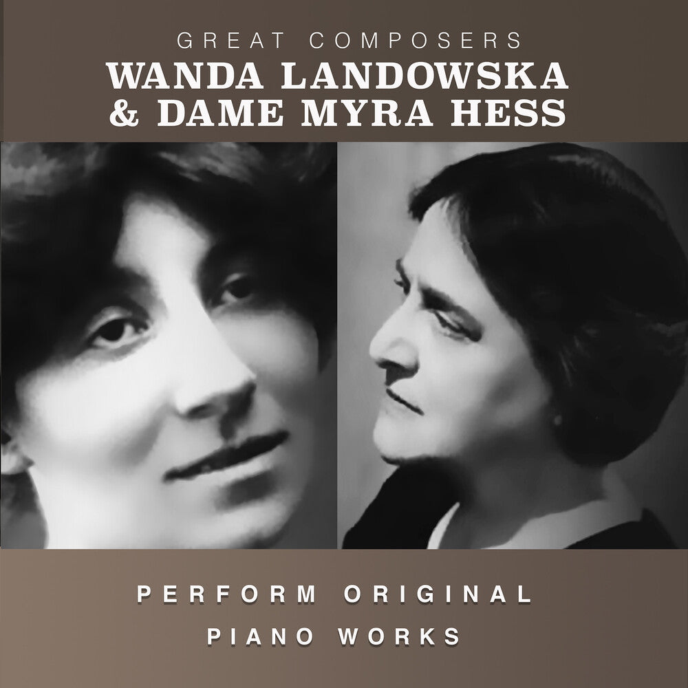 the album cover for Landowska, Wanda / Hess, Dame Myra - The Condon Collection: Masters of The Piano Roll