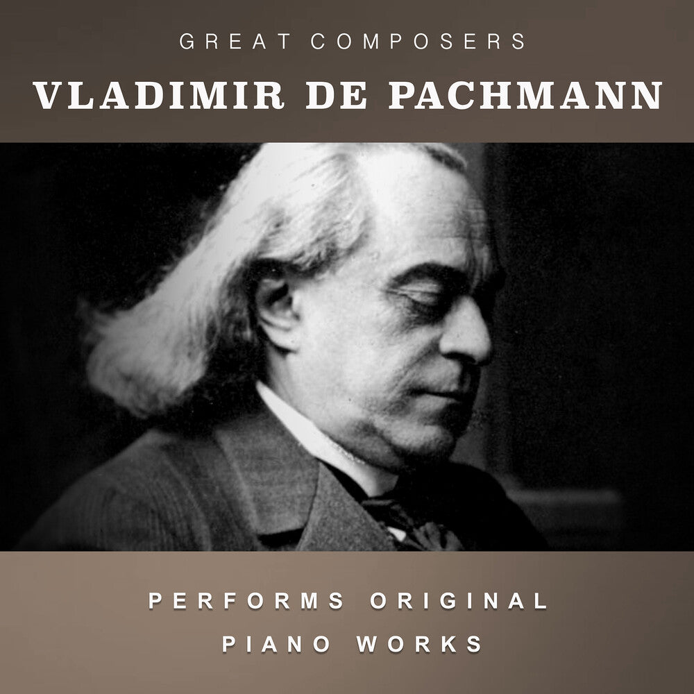the album cover for De Pachmann, Vladimir - The Condon Collection: Masters of The Piano Roll