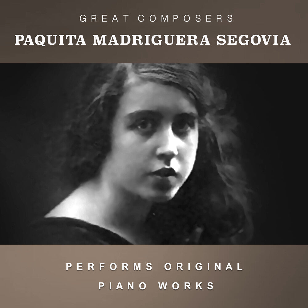 the album cover for Segovia, Paquita Madriguera - The Condon Collection: Masters of The Piano Roll