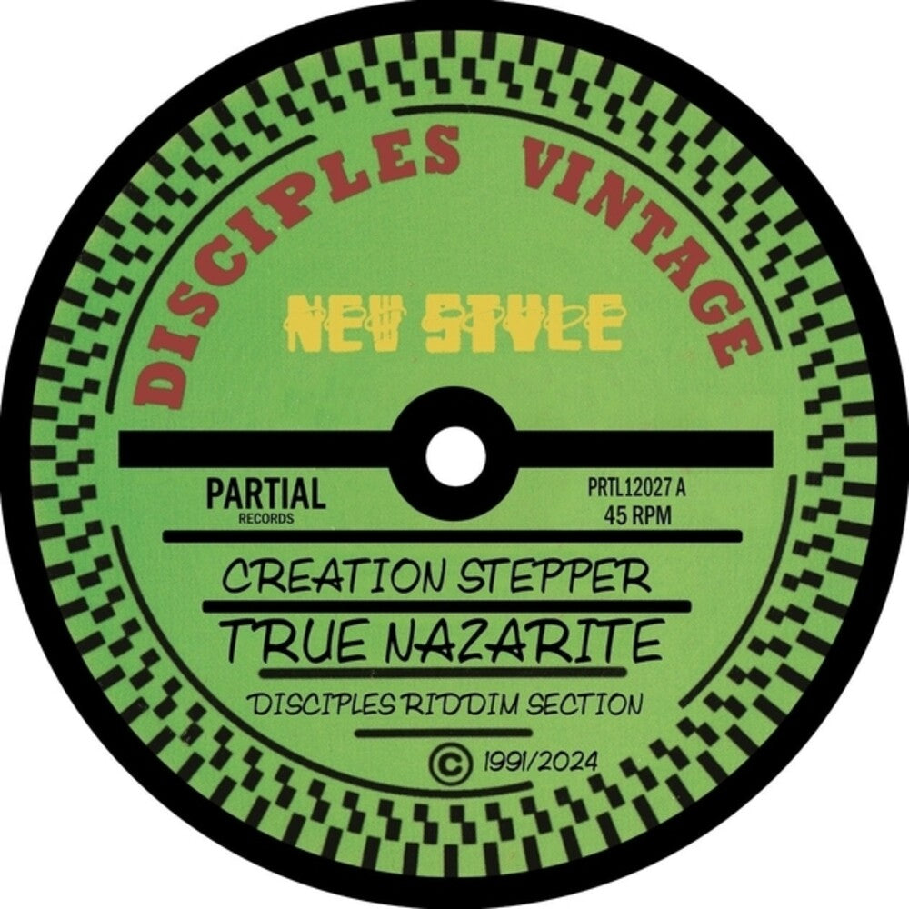 the album cover for Creation Stepper / Disciples Riddim Section - True Nazarite (Ep)