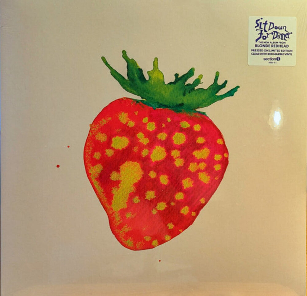 Blonde Redhead - Sit Down For Dinner [Clear Vinyl] [Limited Edition] (Red) Vinyl Record