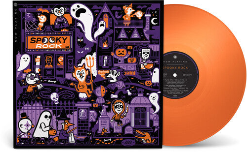 Various Artists - Now Playing: Spooky Rock [Orange] Vinyl Record