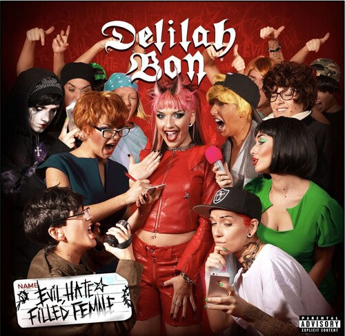 Delilah Bon - Evil Hate Filled Female - Vinyl Record
