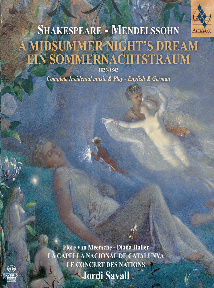 the album cover for Jordi Savall - Midsummer Night's Dream