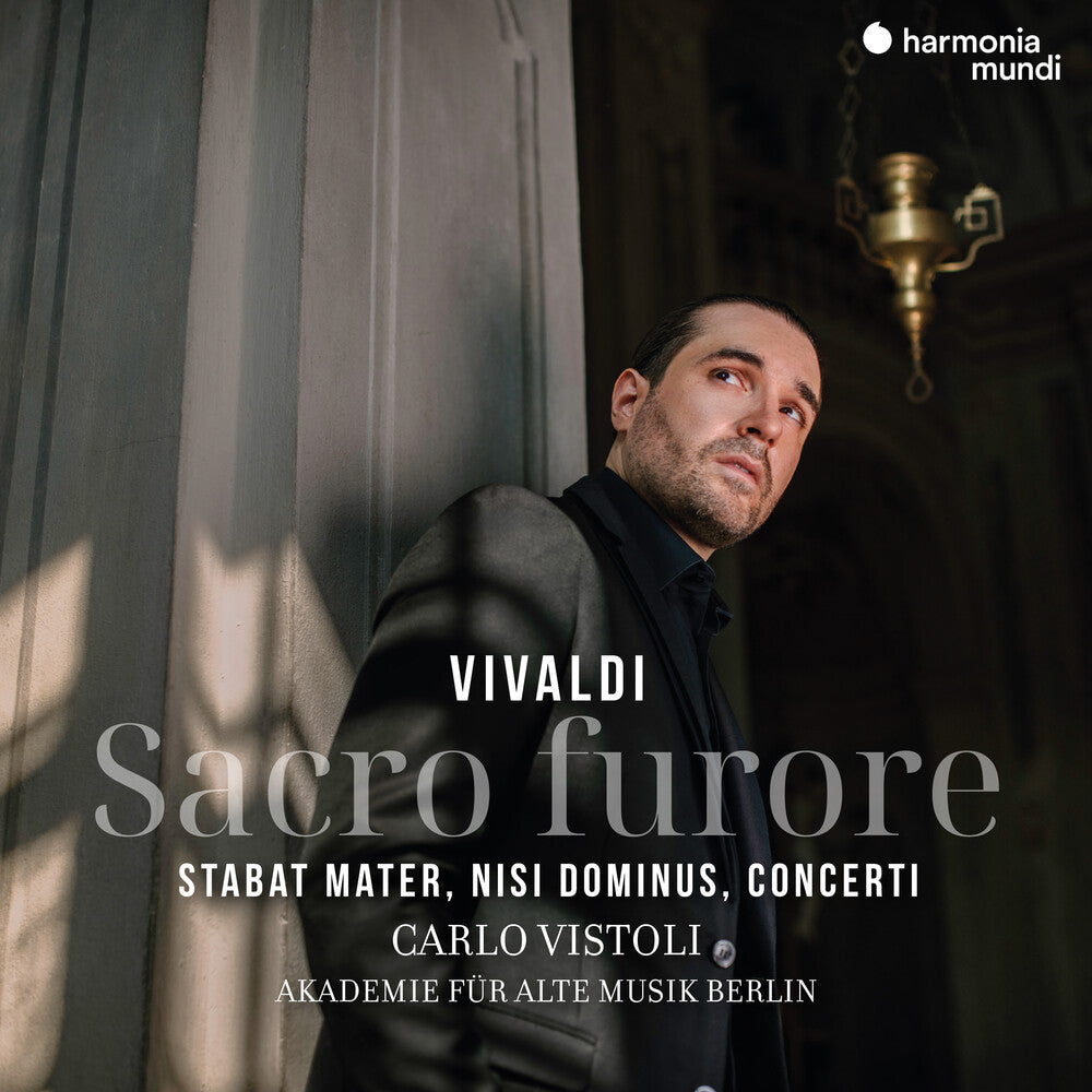 the album cover for Carlo Vistoli - Vivaldi: Sacro Furore - Stabat Mater Nisi Dominus