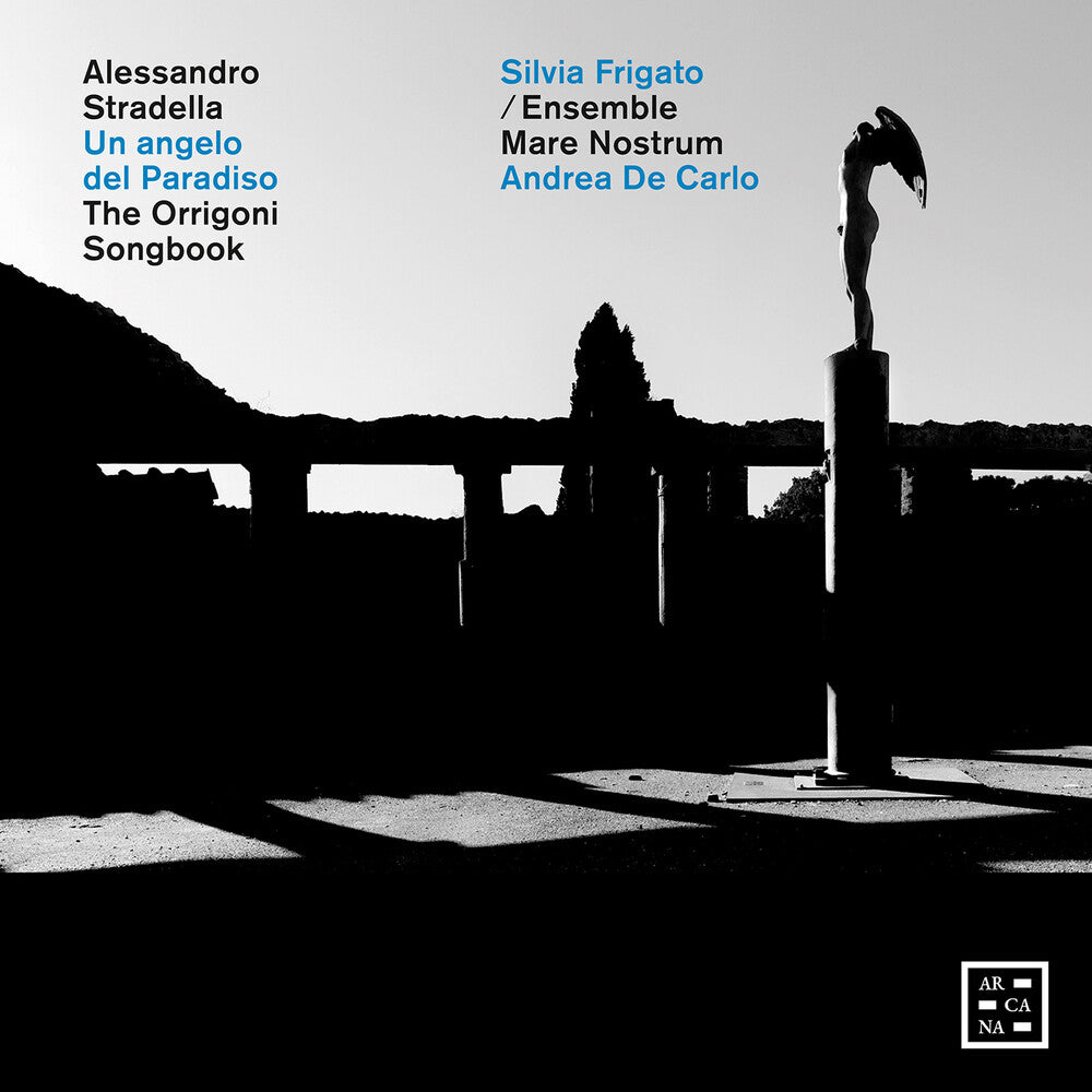 the album cover for Stradella / Frigato / Ensemble Mare Nostrum - Un Angelo Del Paradiso - The Orrigoni Songbook