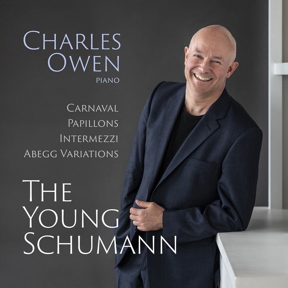 the album cover for Schumann / Owen - Young Schumann - Carnaval Op. 9 Papillons Op. 2