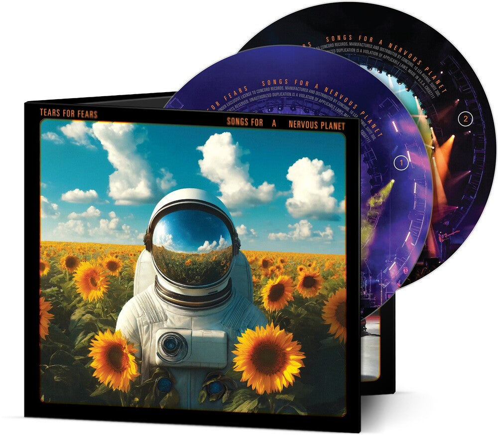 the album cover for Tears For Fears - Songs For A Nervous Planet [2 CD]