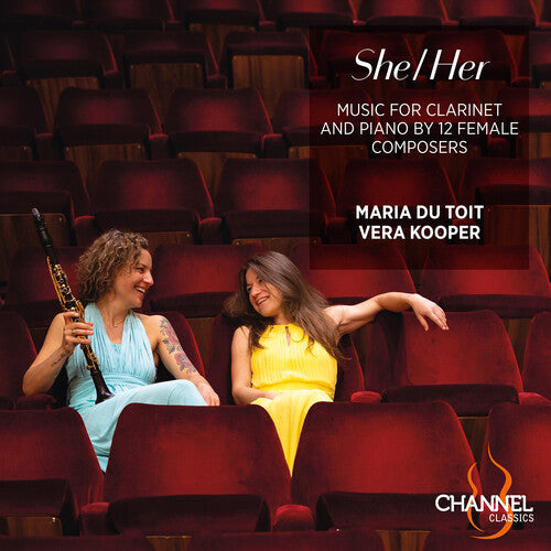 Kooper / Du Toit - She/her - Music For Clarinet & Piano By 12 Females - Music CD