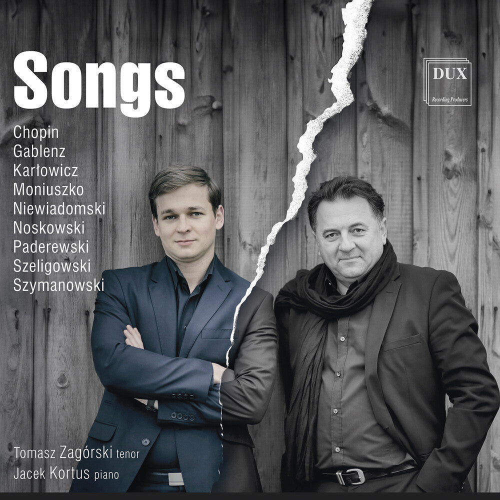 the album cover for Zagorski / Kortus - Songs