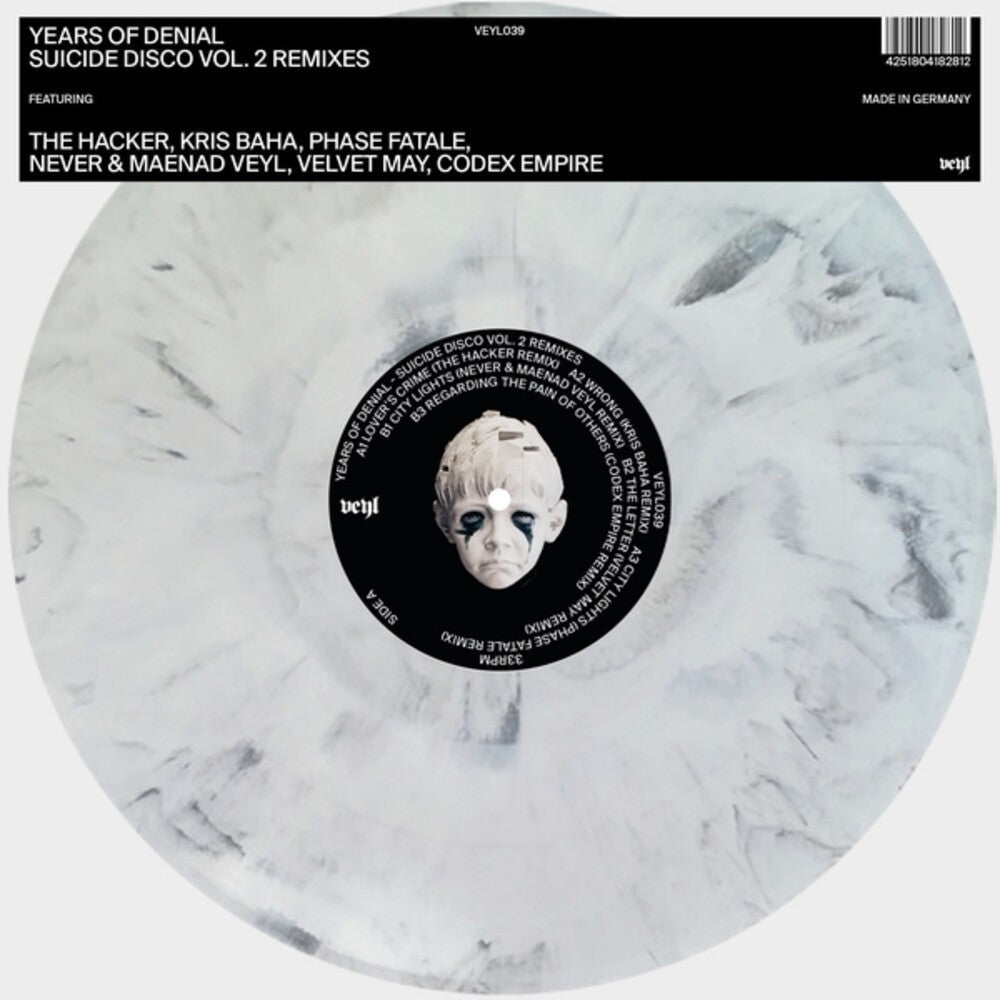 Years Of Denial - Suicide Disco Vol 2 Remixes (Can) [LP] Vinyl Record