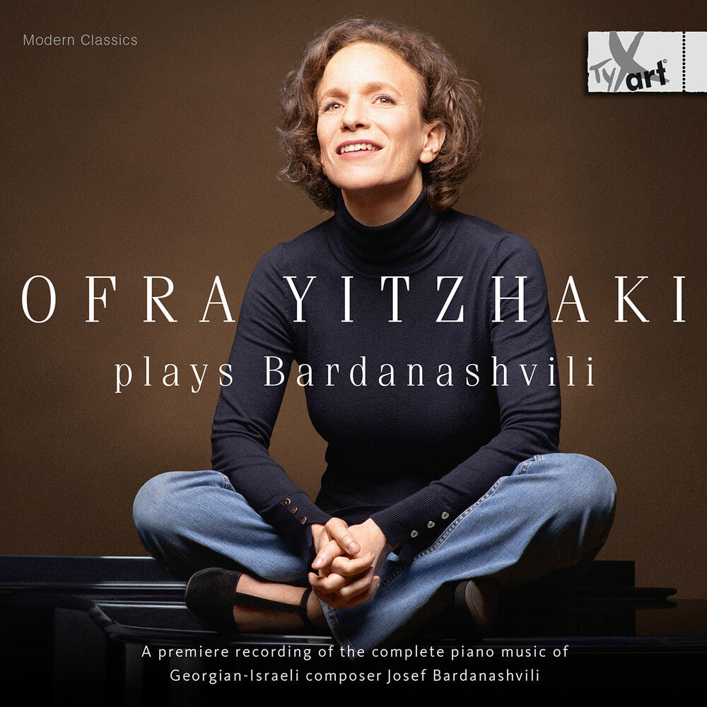 the album cover for Bardanashvili / Yitzhaki - Ofra Yitzhaki Plays Bardanashvili