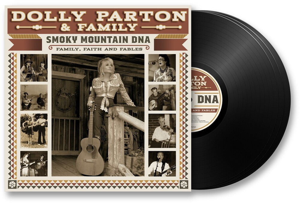 Dolly Parton & Family - Smoky Mountain DNA: Family, Faith and Fables [3LP] Vinyl Record