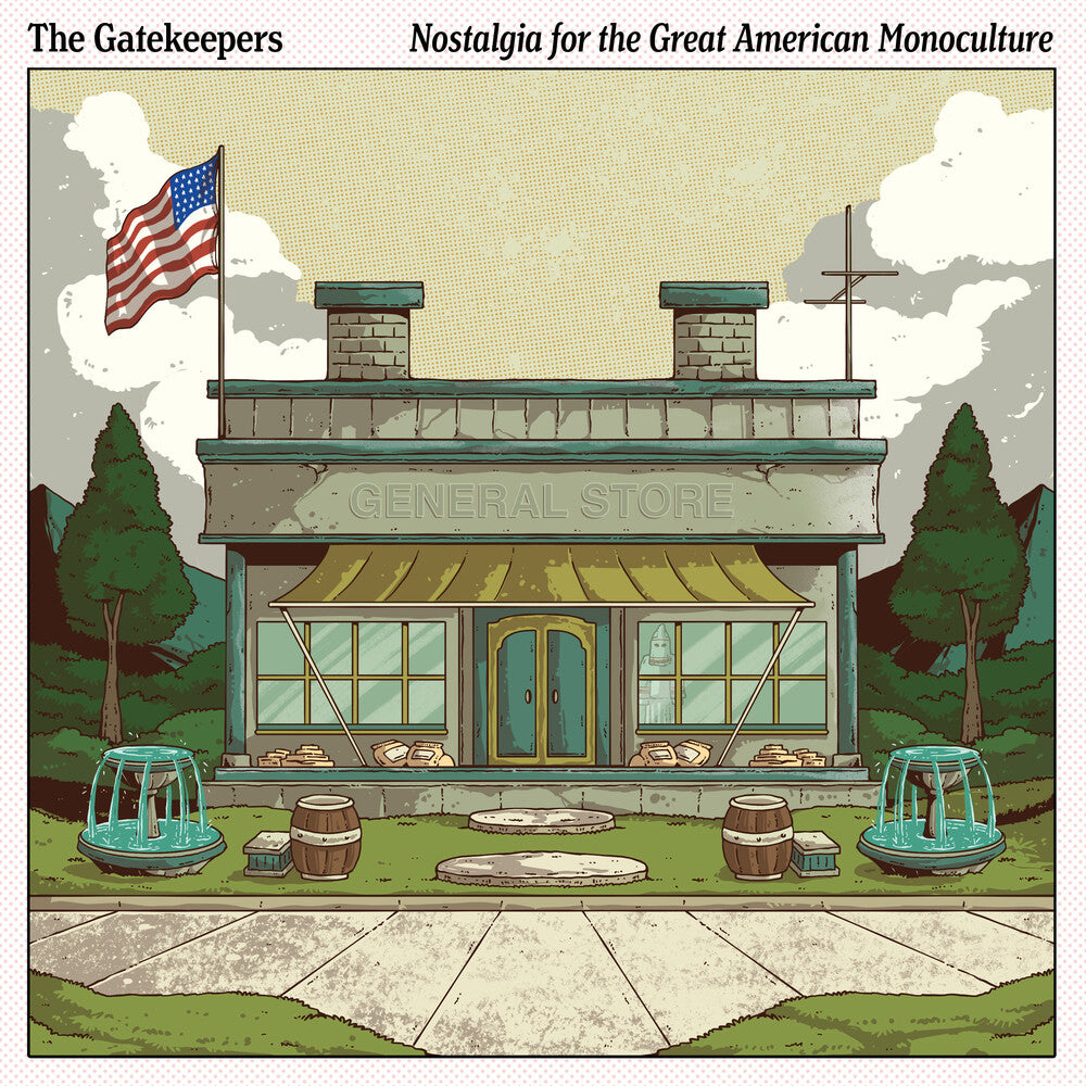 the album cover for Gatekeepers - Nostalgia For The Great American Monoculture