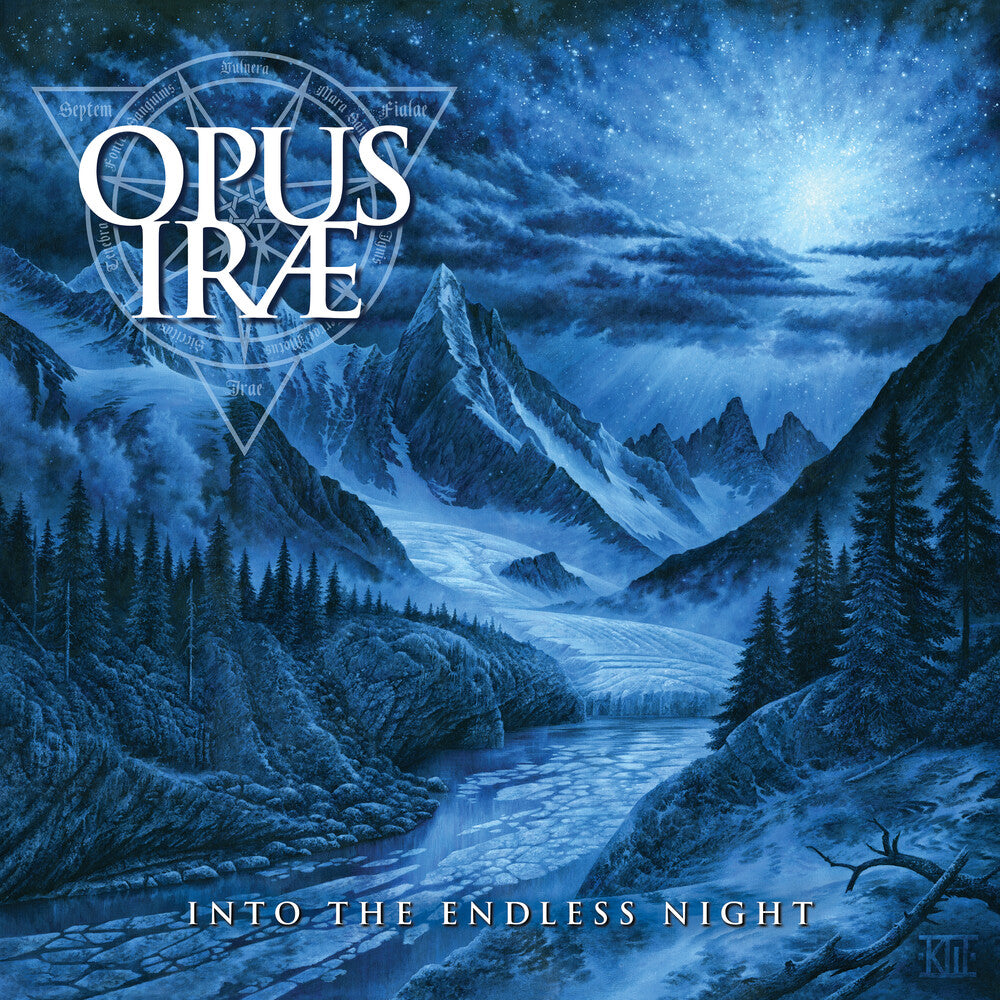the album cover for Opus Irae - Into The Endless Night