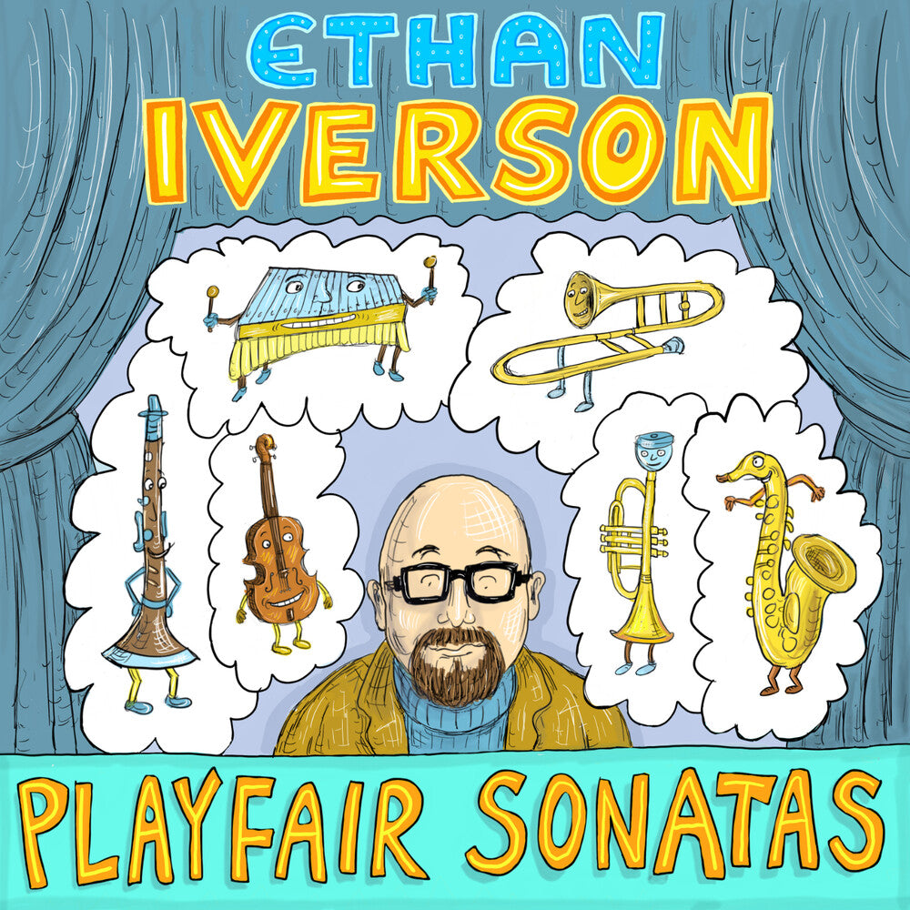 the album cover for Ethan Iverson - Playfair Sonatas