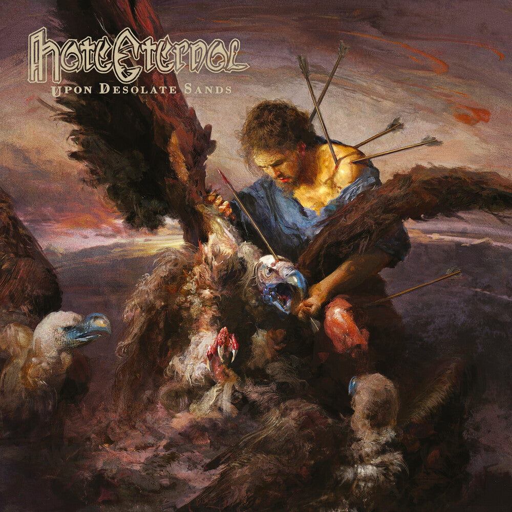 Hate Eternal - Upon Desolate Sands (Blue) [Colored Vinyl] (Gate) [Limited Edition] Vinyl Record