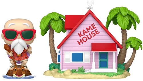 Pop Town Dragon Ball - Pop Town Dragon Ball Kame House With Master Roshi - Collectibles