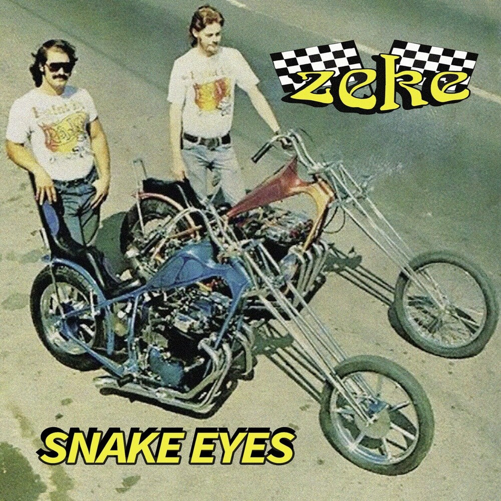 the album cover for Zeke - Snake Eyes [Limited Edition]