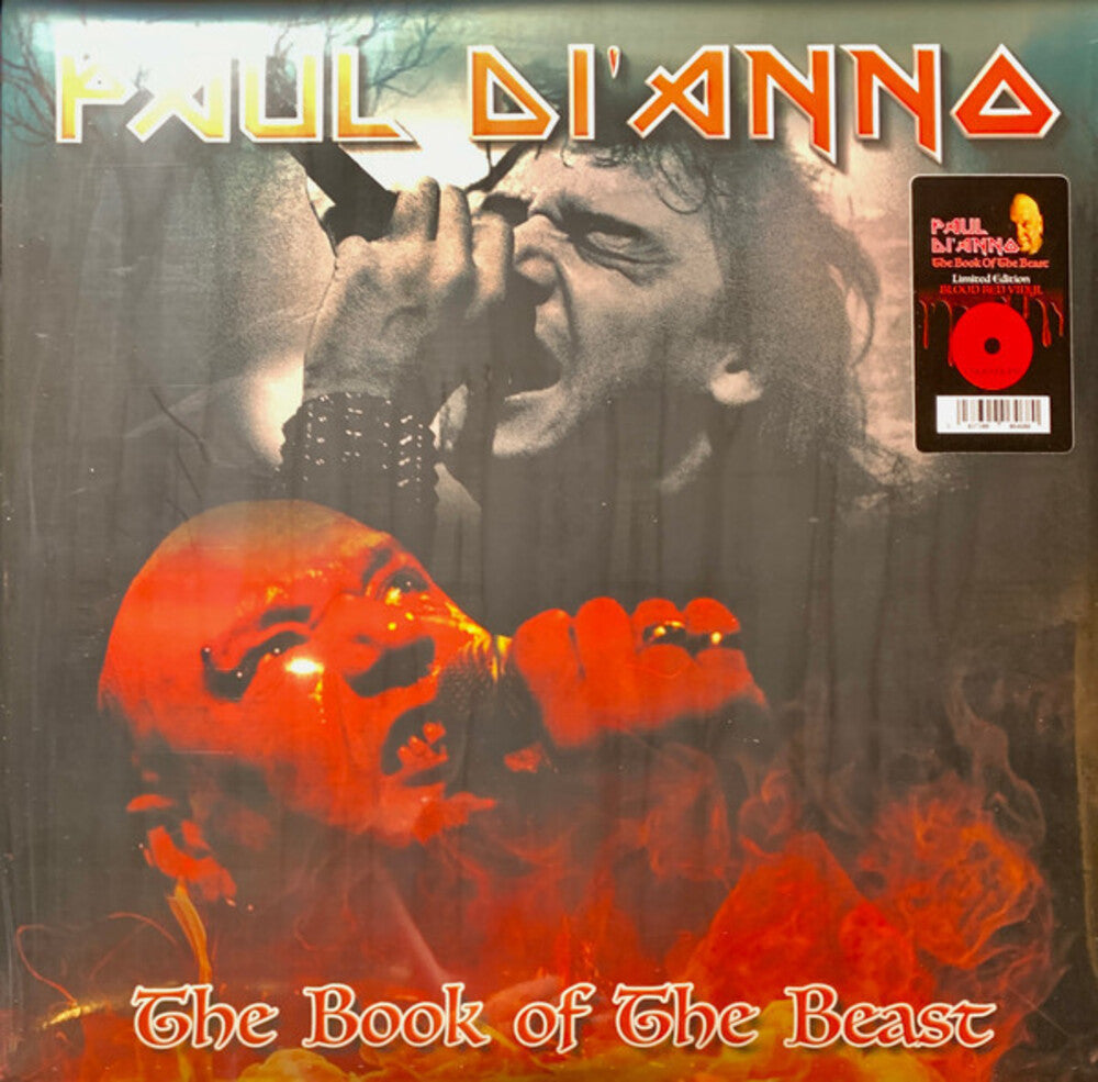 Paul Di'Anno - Book Of The Beast [Colored Vinyl] (Red) (Uk) Vinyl Record