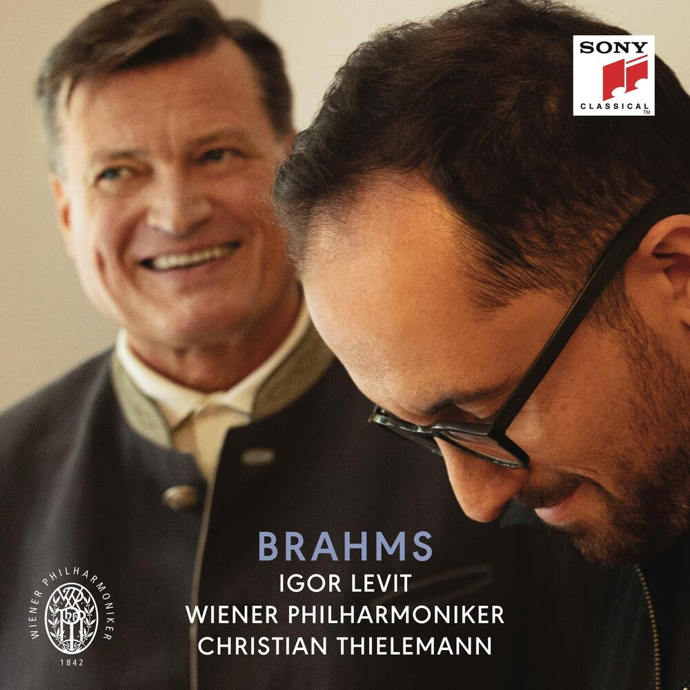 the album cover for Igor Levit, Christian Thielemann &amp; Wiener Philharmoniker - Brahms: Piano Concertos & Solo Piano Opp. 116 - 119 [CD]