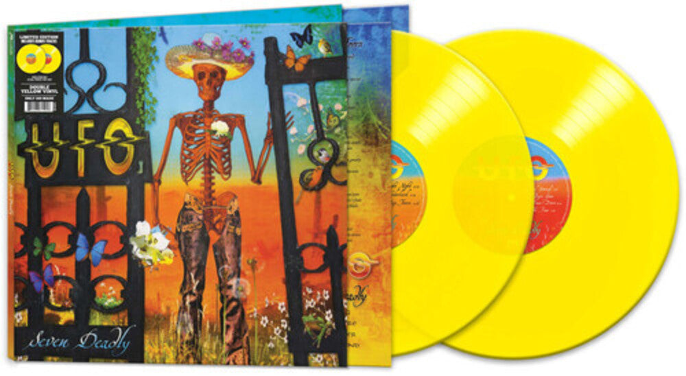 UFO - Seven Deadly (Bonus Tracks) [Colored Vinyl] (Ylw) [Reissue] Vinyl Record