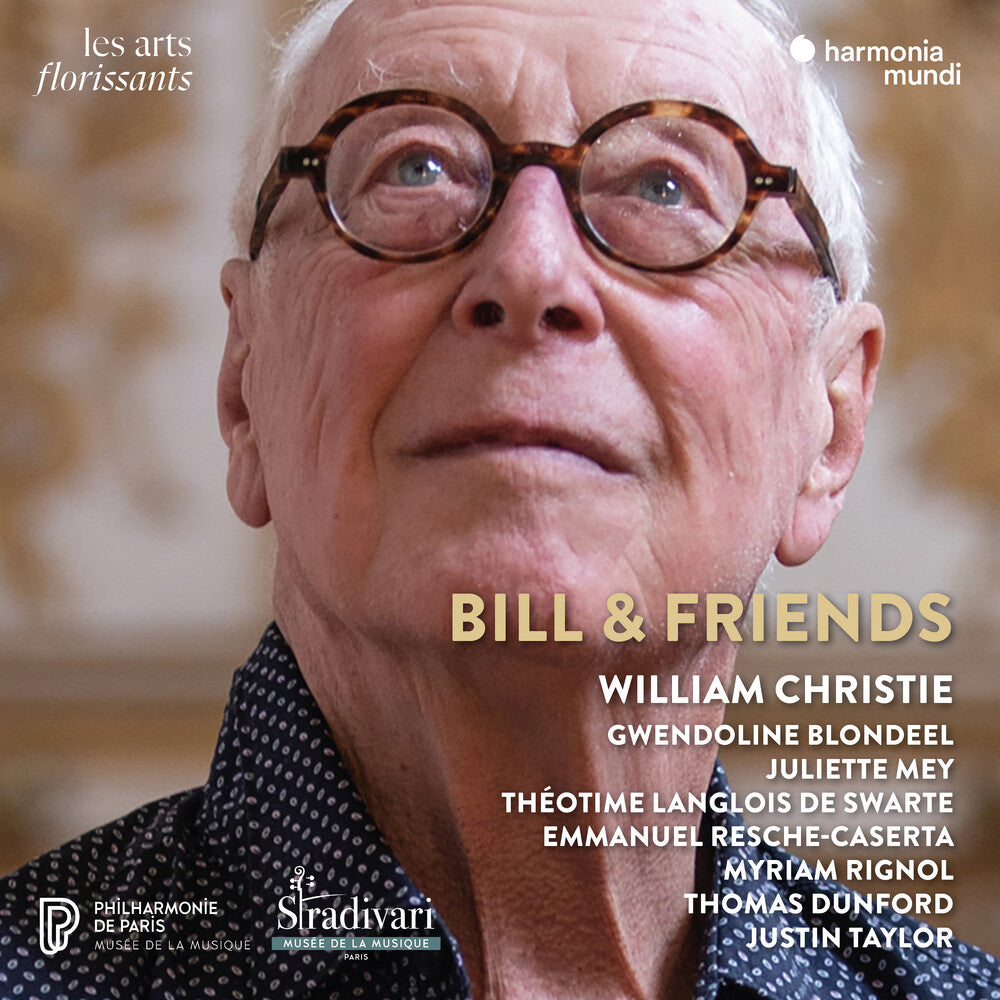 the album cover for William Christie - Bill & Friends