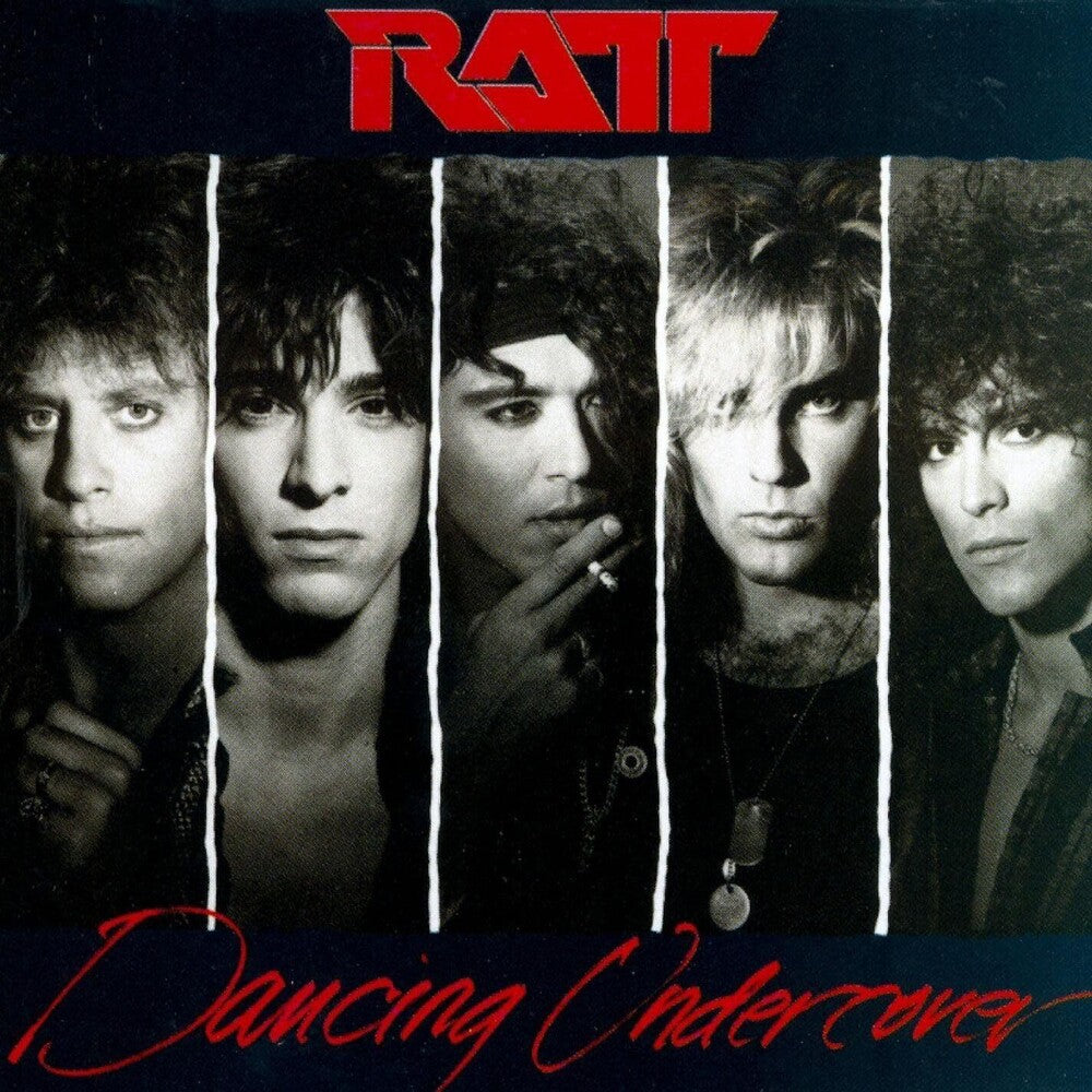 the album cover for Ratt - Dancing Undercover