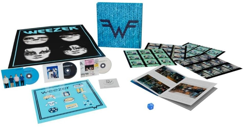 the album cover for Weezer - Blue - 30th Anniversary [3CD SDe]