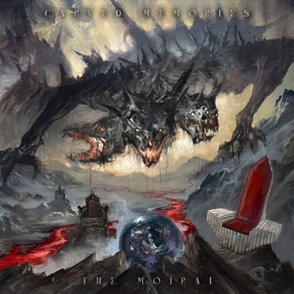 the album cover for Carved Memories - Moirai [Digipak]