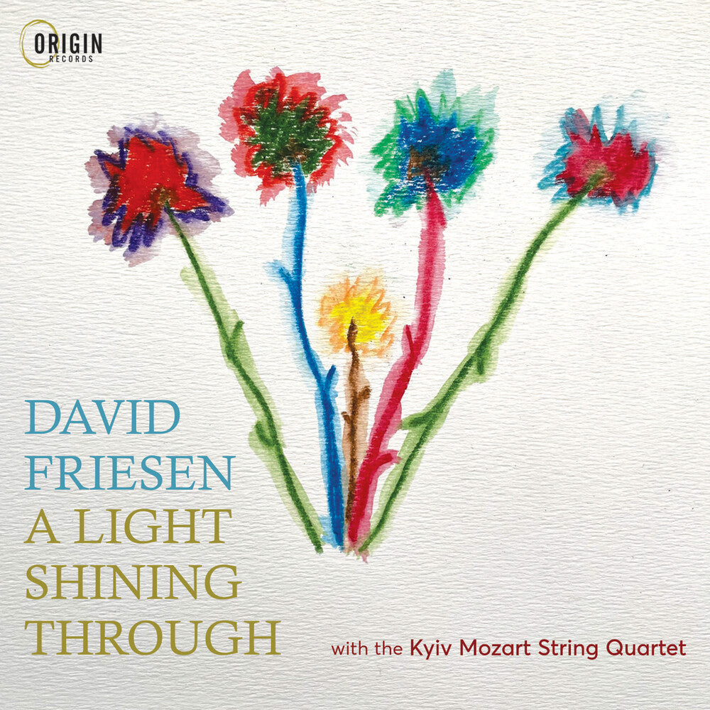 the album cover for David Friesen - Light Shining Through