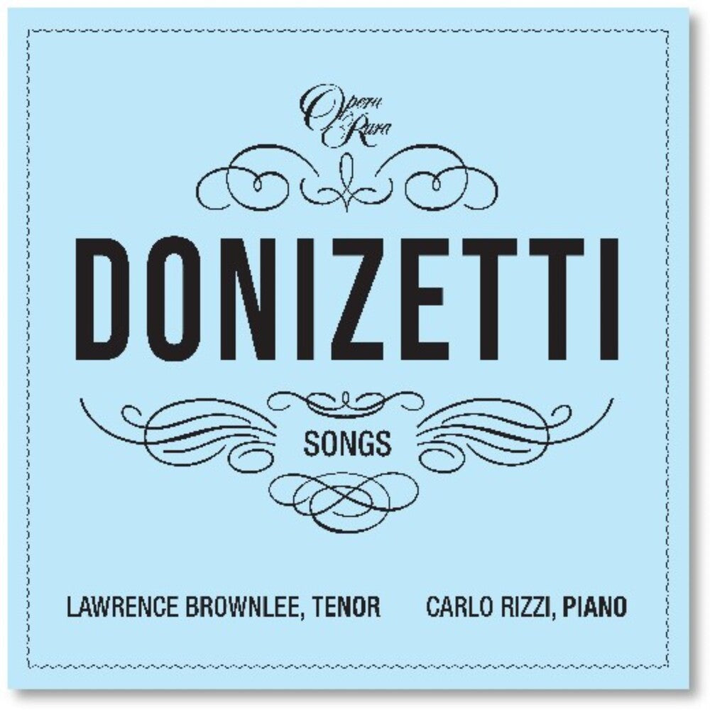Donizetti: Songs Vol. 1 Music CD