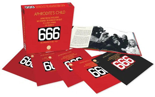Aphrodite's Child - 666 The Apocalypse Of John (Box Set) Music CD